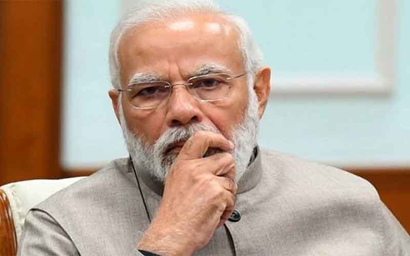 জাতিসংঘ সাধারণ পরিষদে যোগ দেবেন না মোদি জাতিসংঘ সাধারণ পরিষদে মোদি যোগদিচ্ছেন না বিষয়ক সংবাদে ভারতের প্রধানমন্ত্রী নরেন্দ্র মোদির চিন্তিত মুখের ছবি ব্যবহার করা হয়েছে।