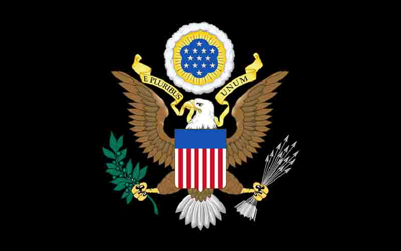 অচলাবস্থায় যুক্তরাষ্ট্রের ফেডারেল সরকার, শাটডাউন শুরু যুক্তরাষ্ট্র সরকারের লোগো