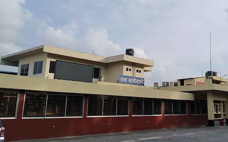 ঢাকা সেনানিবাসের একটি ভবন সাময়িকভাবে কারাগার ঘোষণা