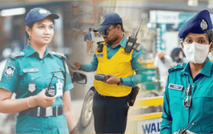 পুলিশ সার্জেন্টরা সড়কের অতন্ত্র প্রহরী