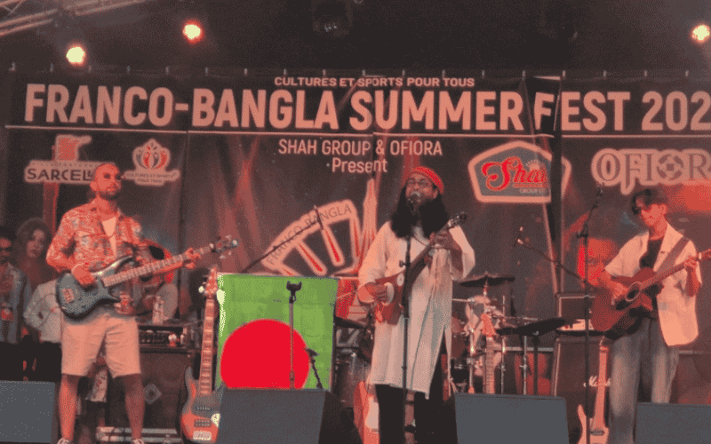 ফ্রাঙ্কো-বাংলা সামার মঞ্চ মাতালেন জেমস-রাহুল আনন্দ