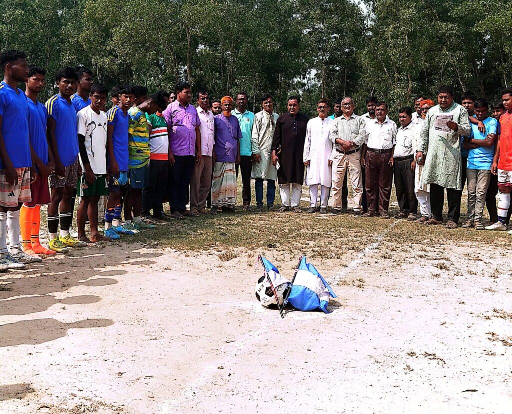 মাদকমুক্ত সমাজ গঠনে ভাবিচায় ফুটবল টুর্নামেন্ট
